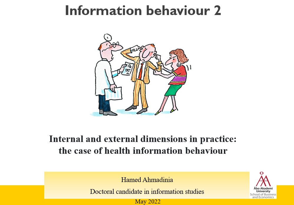 Information behavior 2 - Hamed Ahmadinia